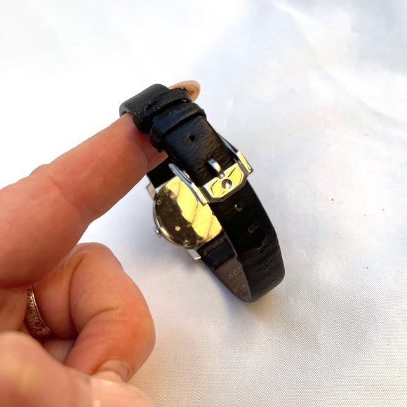 Auc Movado Museum sapphire crystal Ceramic steel, h20 Resistant Leather Watch - Picture 5 of 10